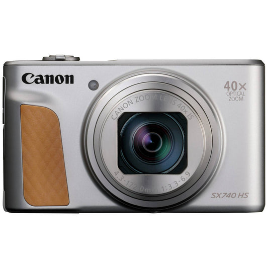 Canon PowerShot SX740 HS Lite 40x Zoom Camera - Silver