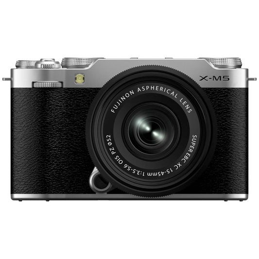 FujiFilm X-M5 XC1545MM Mirrorless Camera with Lens - Silver